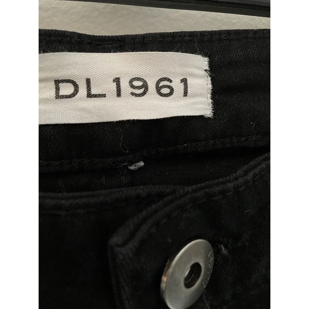 DL1961 Amanda Lowrise Skinny Riker Black‎ Jeans 30